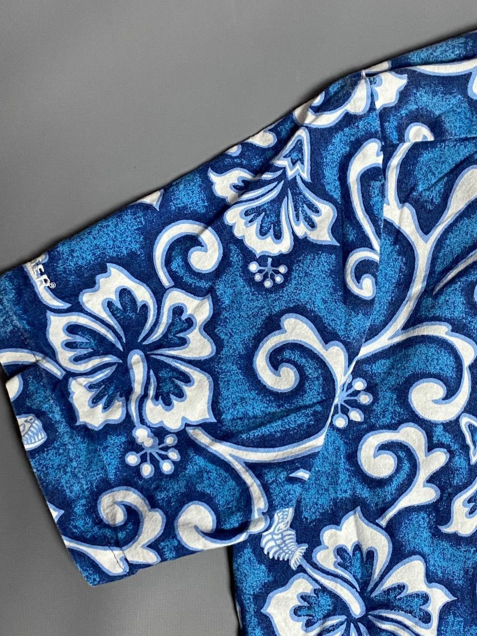 Vintage Vtg 90s Blue Planet Hawaii Floral Shirt Short Sleeve USA L Size US L / EU 52-54 / 3 - 14 Thumbnail