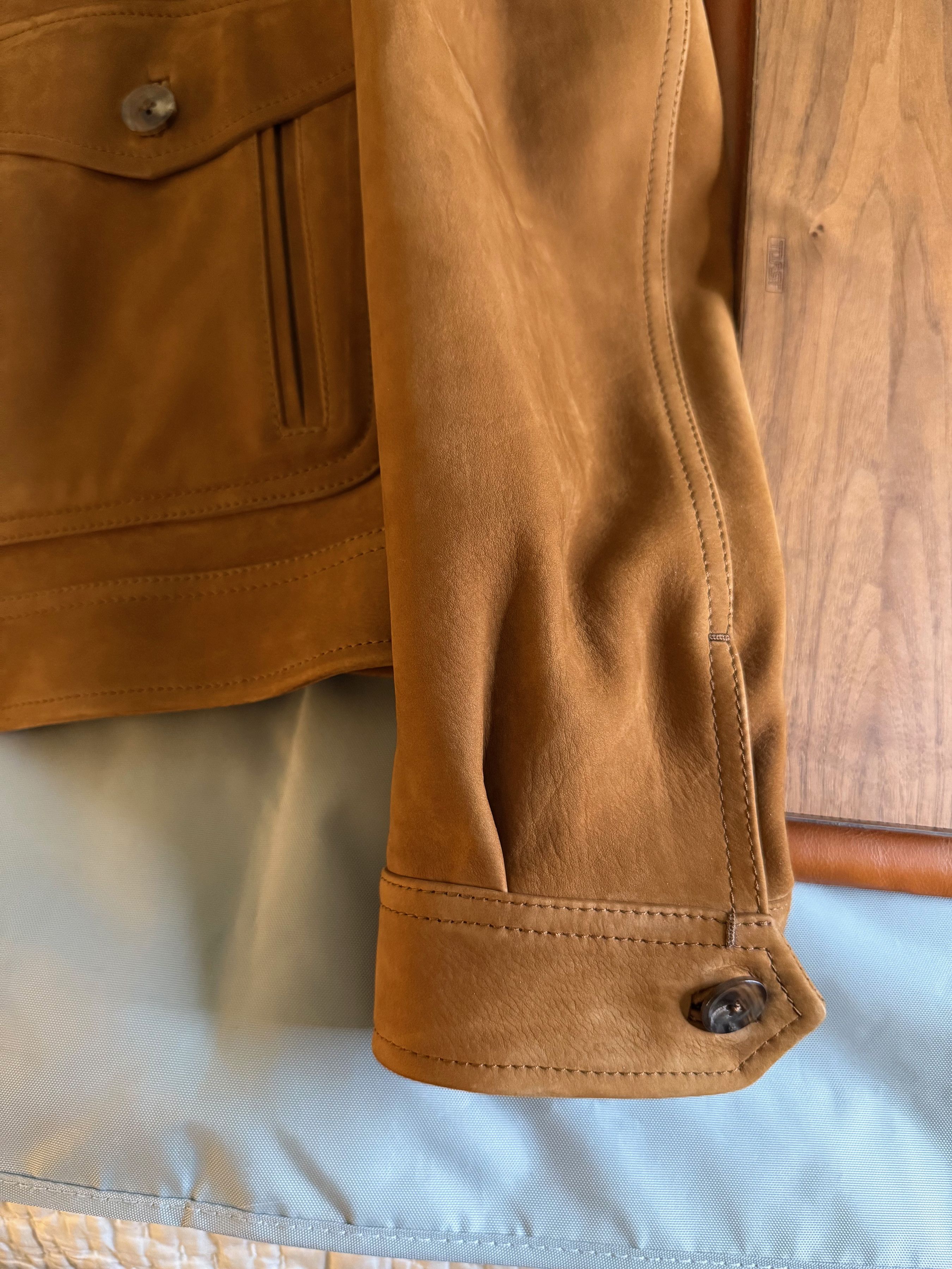 Tom Ford Fits smaller, A Menswear Grail, Rare Bovine Leather Jacket Size US XXL / EU 58 / 5 - 17 Thumbnail
