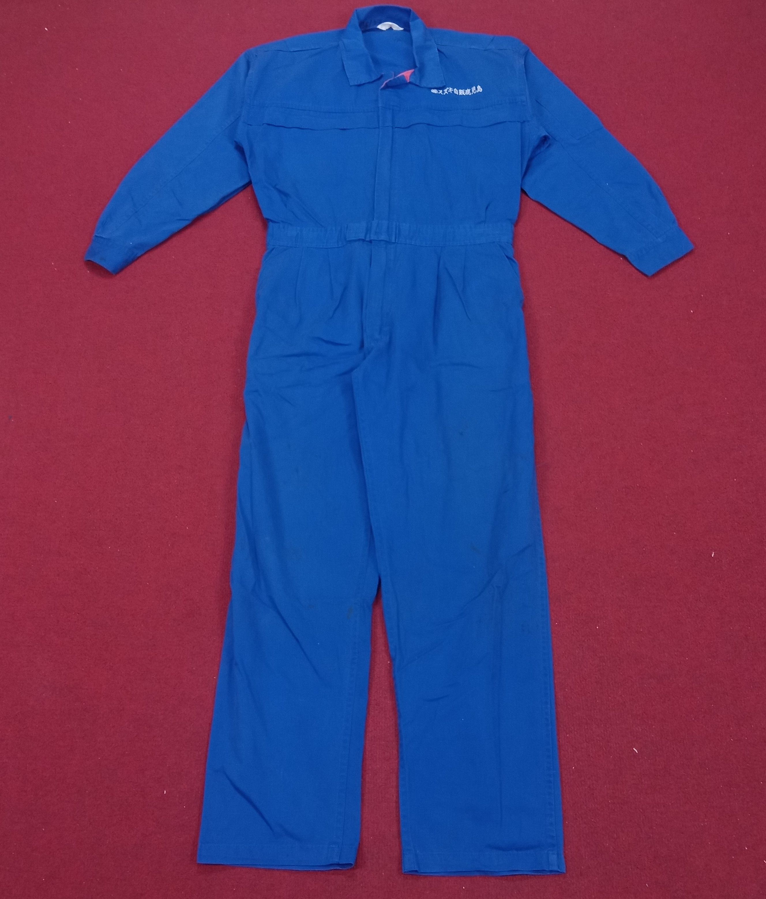 Japanese Brand × Vintage Suzuki Technical Staff Racing Style Team Coverall Jacket Size US M / EU 48-50 / 2 - 7 Thumbnail