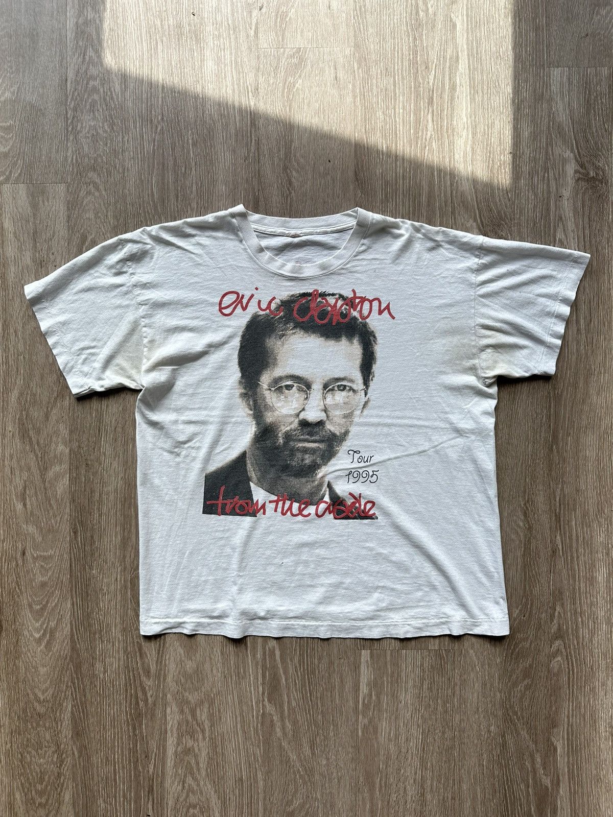 Eric Clapton T-Shirt Herren - Retro Big C Logo 100% Baumwolle