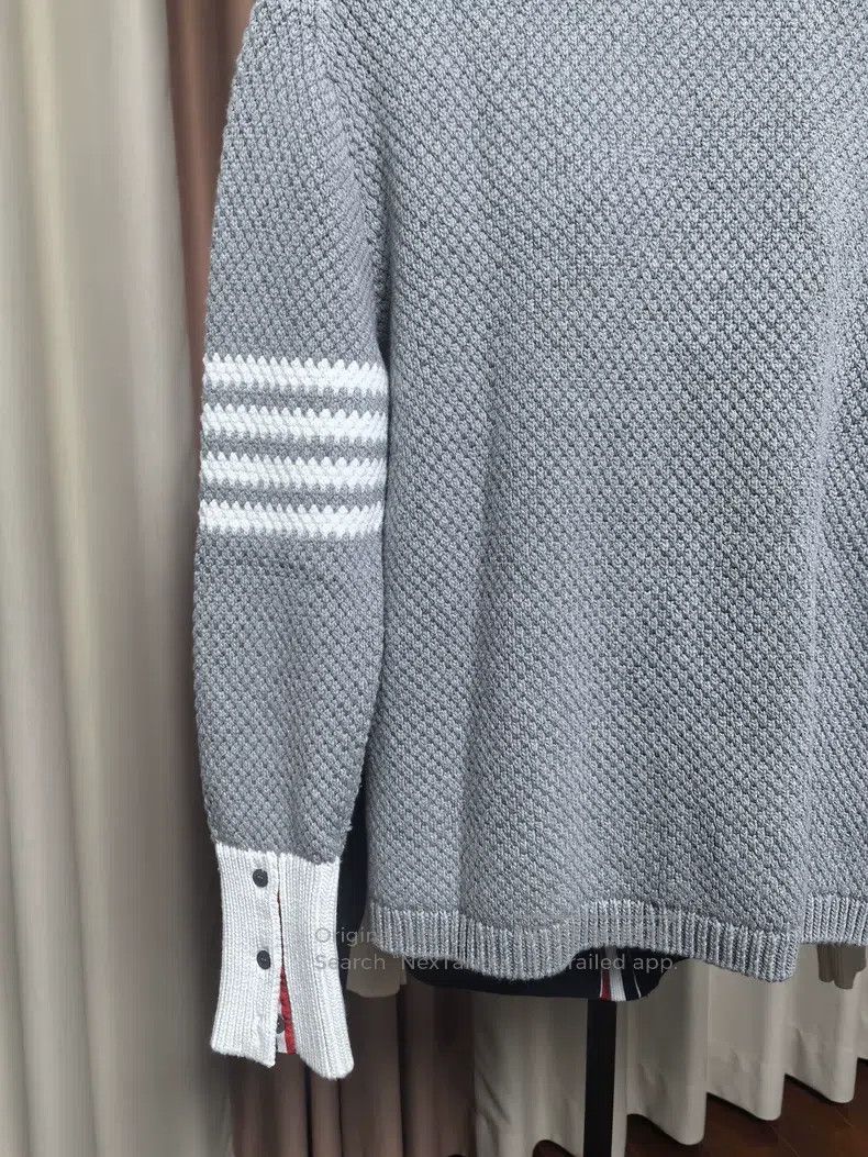 Thom Browne Thom Browne Colorblocked Sleeve Label Cardigan Size US XS / EU 42 / 0 - 7 Thumbnail