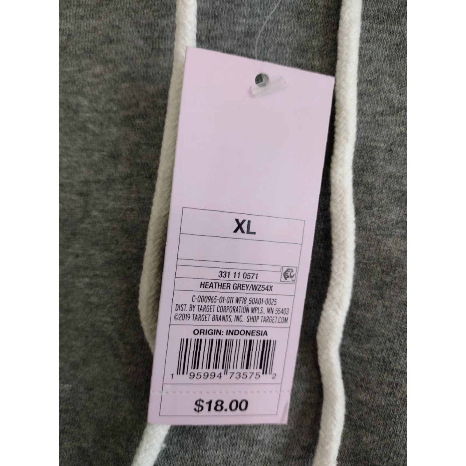 Vintage Wild Fable Crop Hoodie Women's Heather Grey XL Size XL / US 12-14 / IT 48-50 - 5 Thumbnail
