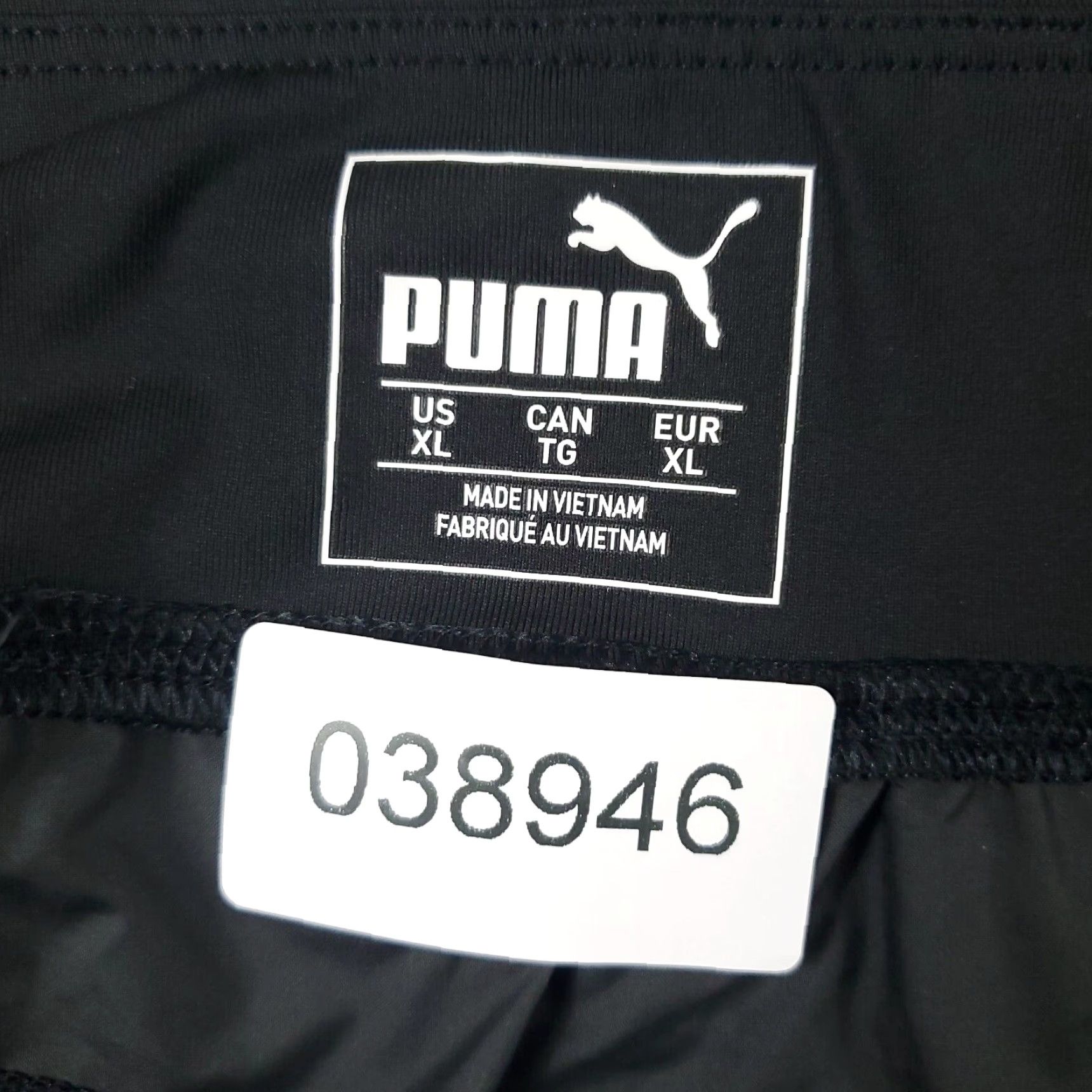 Puma PUMA Brand Shorts Womens XL Black Active Running Jogging Training Ladies Athletic Style Size 40" / US 18 - 7 Thumbnail