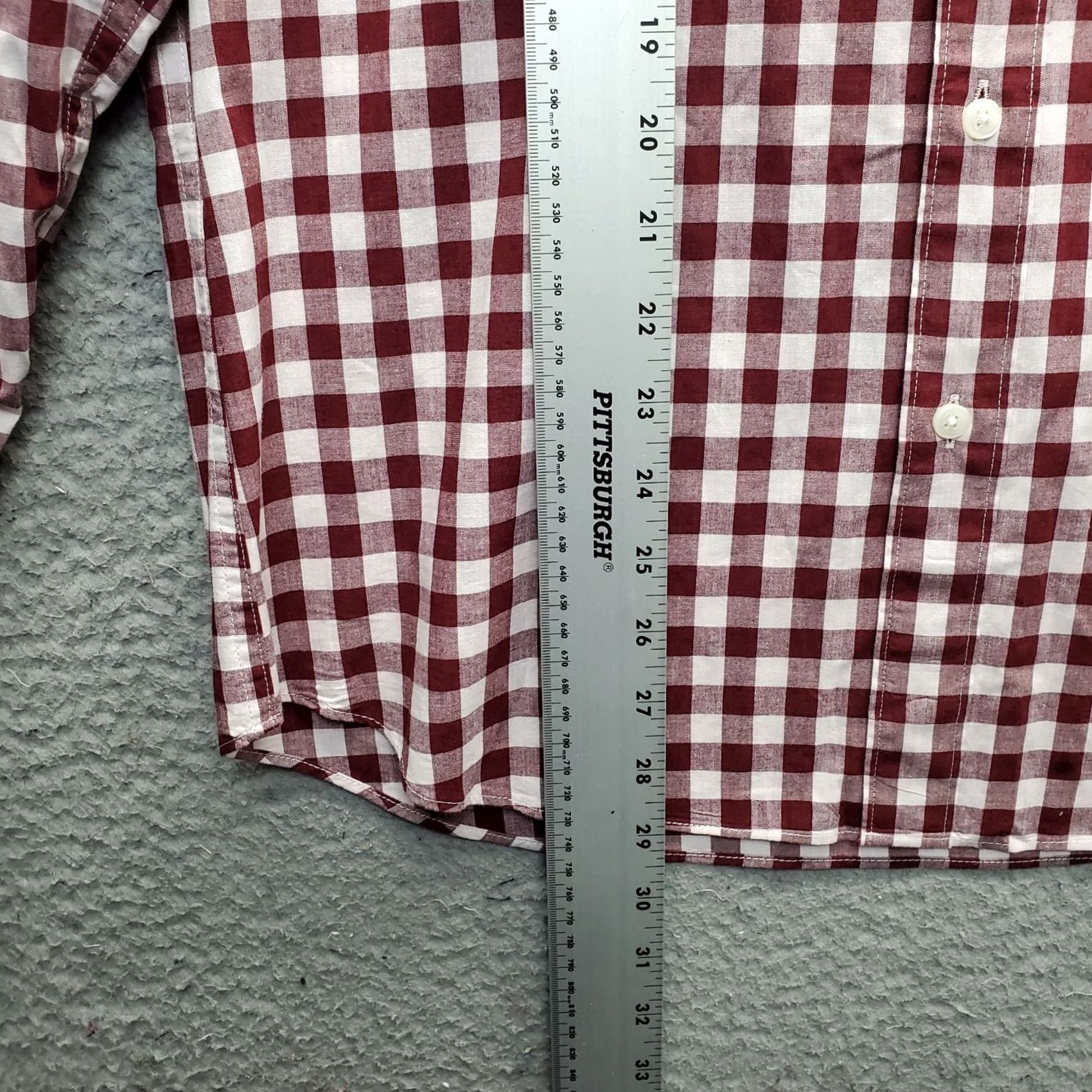 J.Crew J.Crew Mens Shirt Multi Check Slim Stretch Button-Down M White? Multicolor 90s? Size US M / EU 48-50 / 2 - 3 Thumbnail