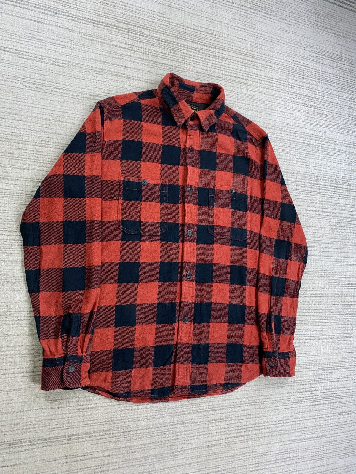 Flannel × Vintage Vintage Flannel Red Checked Nice Design Size US L / EU 52-54 / 3 - 3 Thumbnail