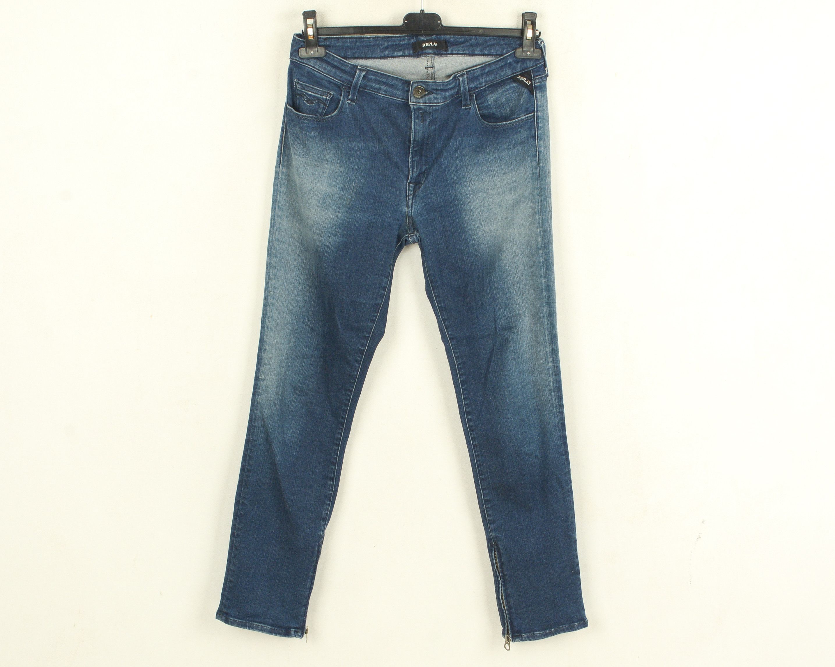 Replay Lollina Women W32 L30 Slim Fit Skinny Jeans Trousers Size 32" / US 10 / IT 46 - 1 Thumbnail