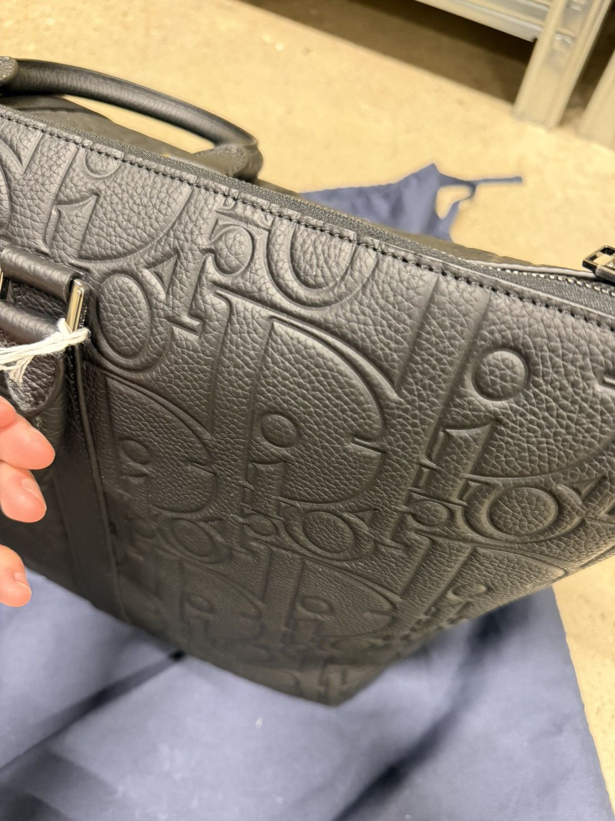 Dior Dior Gravity Leather Duffle Bag NEW 4500$ Size ONE SIZE - 9 Thumbnail