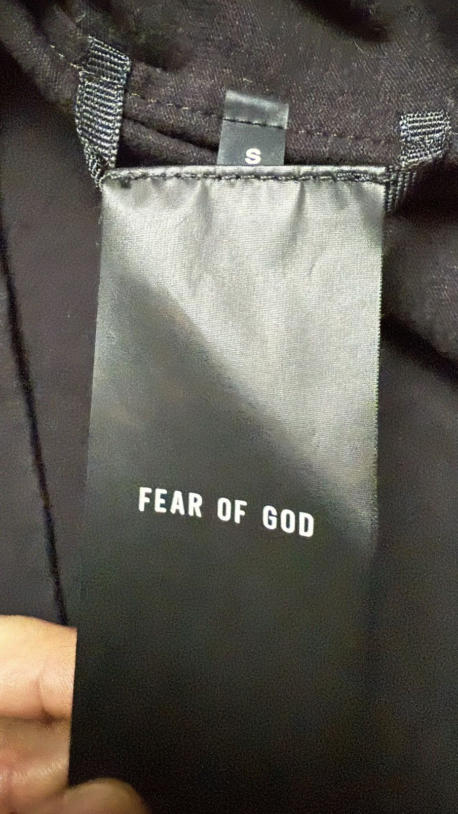 Fear of God FEAR OF GOD LONG SLEEVE FG Black Tee Sixth Collection Size US S / EU 44-46 / 1 - 4 Thumbnail