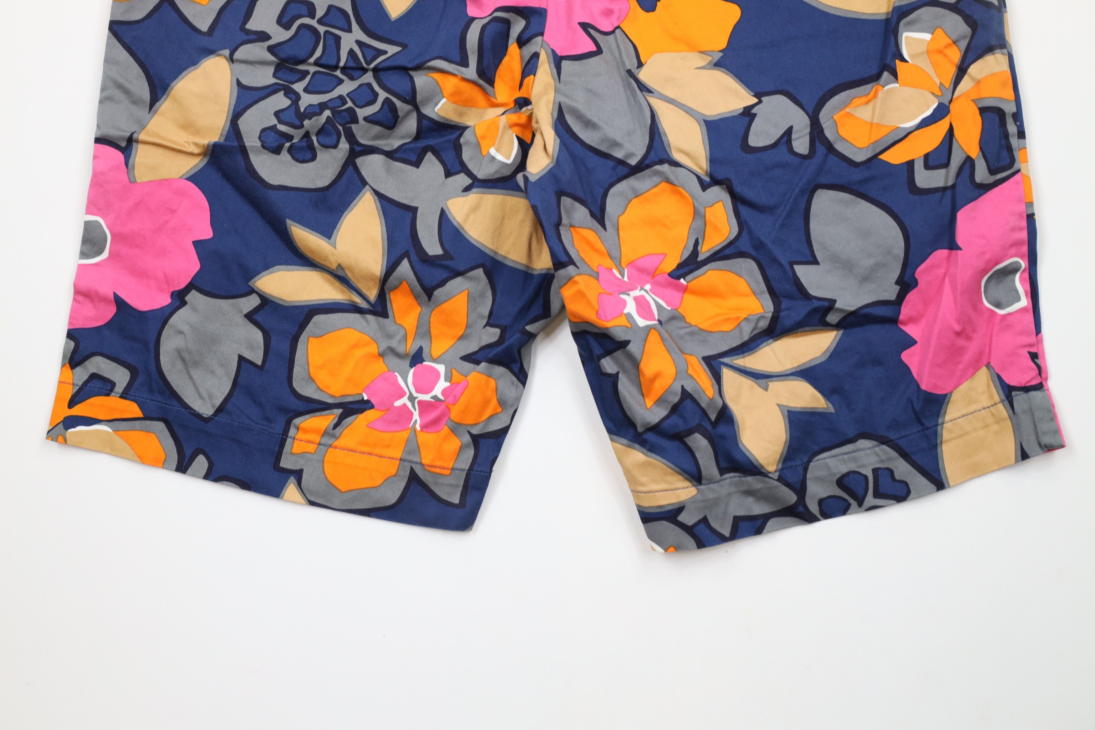 Vintage Loudmouth Golf Flower All Over Print Stretch Chino Shorts Size US 38 / EU 54 - 10 Thumbnail