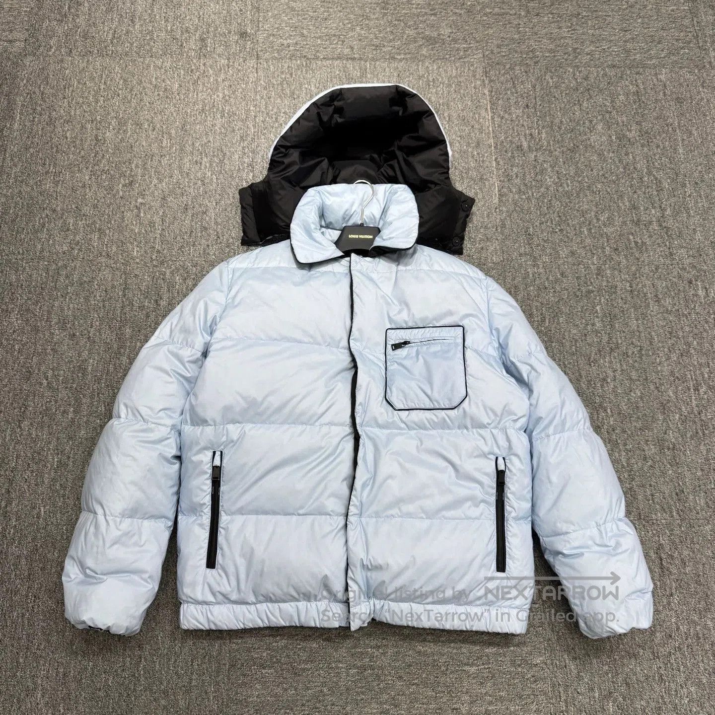 Fendi Black Puffer Jacket with Removable Hood . Size US M / EU 48-50 / 2 - 5 Thumbnail