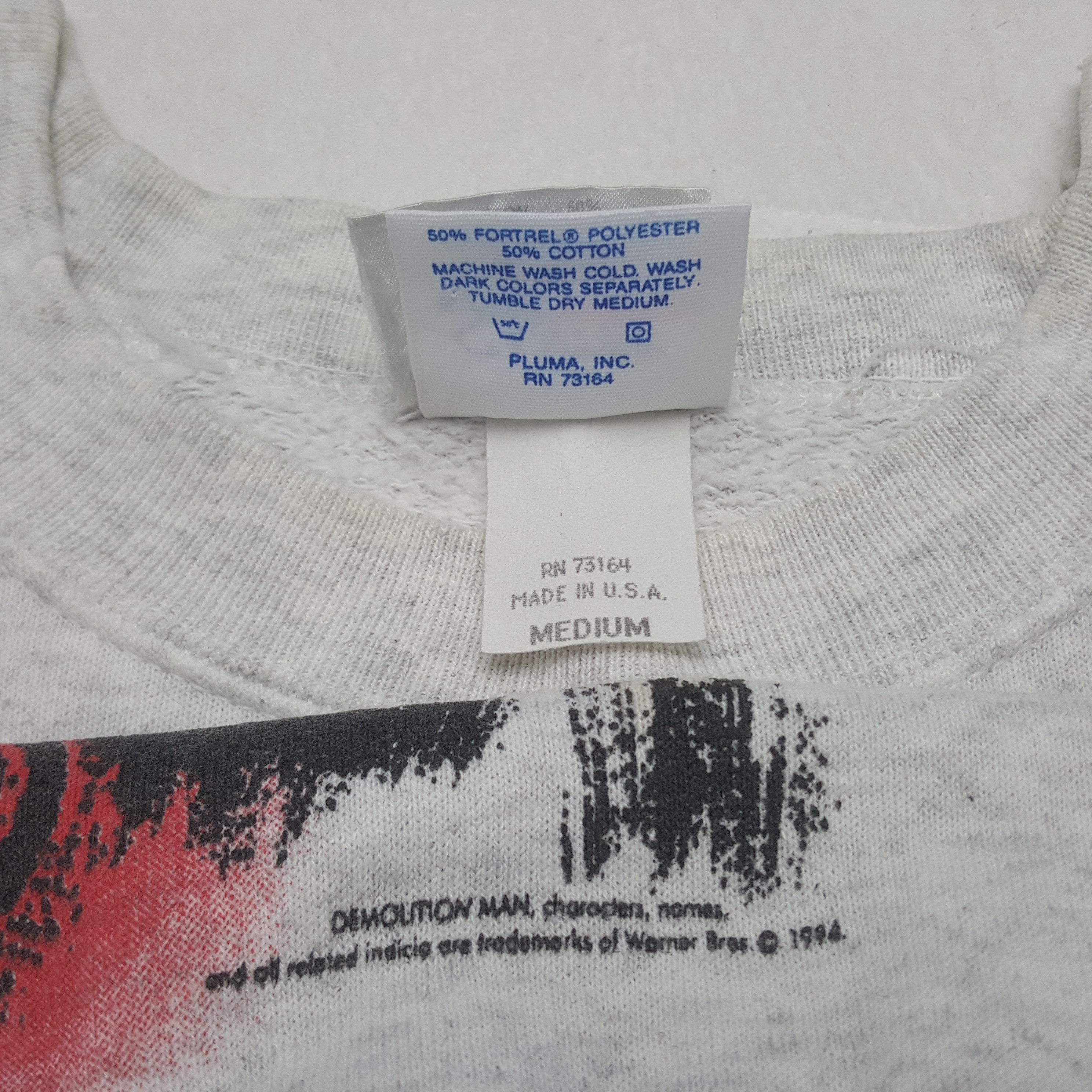Vintage Vintage Demolition Man 90s American Movie Sweatshirt C298N30 Size US S / EU 44-46 / 1 - 8 Thumbnail