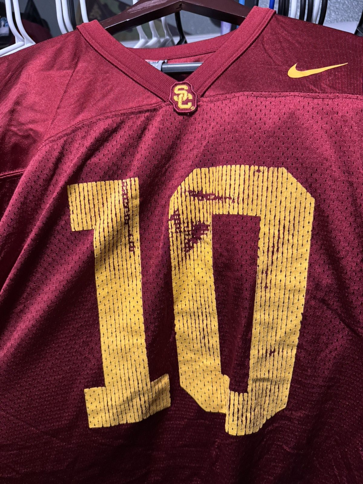 Nike × Vintage Vintage USC John David Booty football Jersey Size US S / EU 44-46 / 1 - 12 Thumbnail