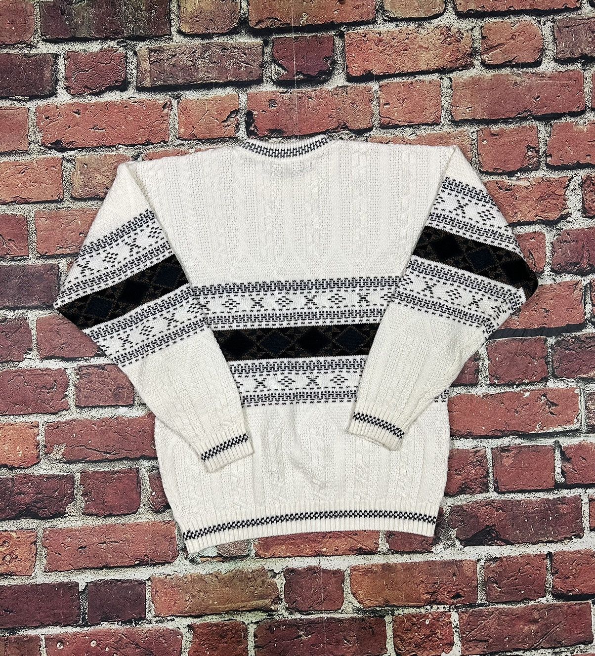 Vintage Vintage Pacific Winds Geometric Pattern Sweater Pullover Size US M / EU 48-50 / 2 - 4 Thumbnail