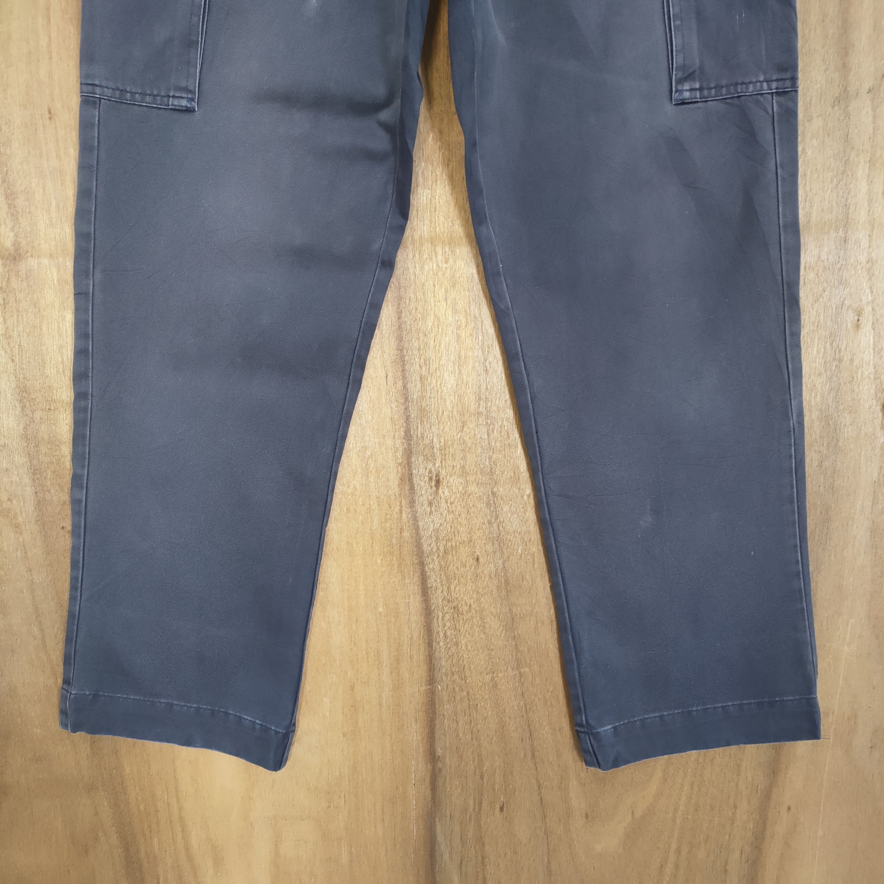 Eddie Bauer × Japanese Brand W30x30 VINTAGE EDDIE BAUER FADED BLUE CARGO PANTS Size US 30 / EU 46 - 5 Thumbnail