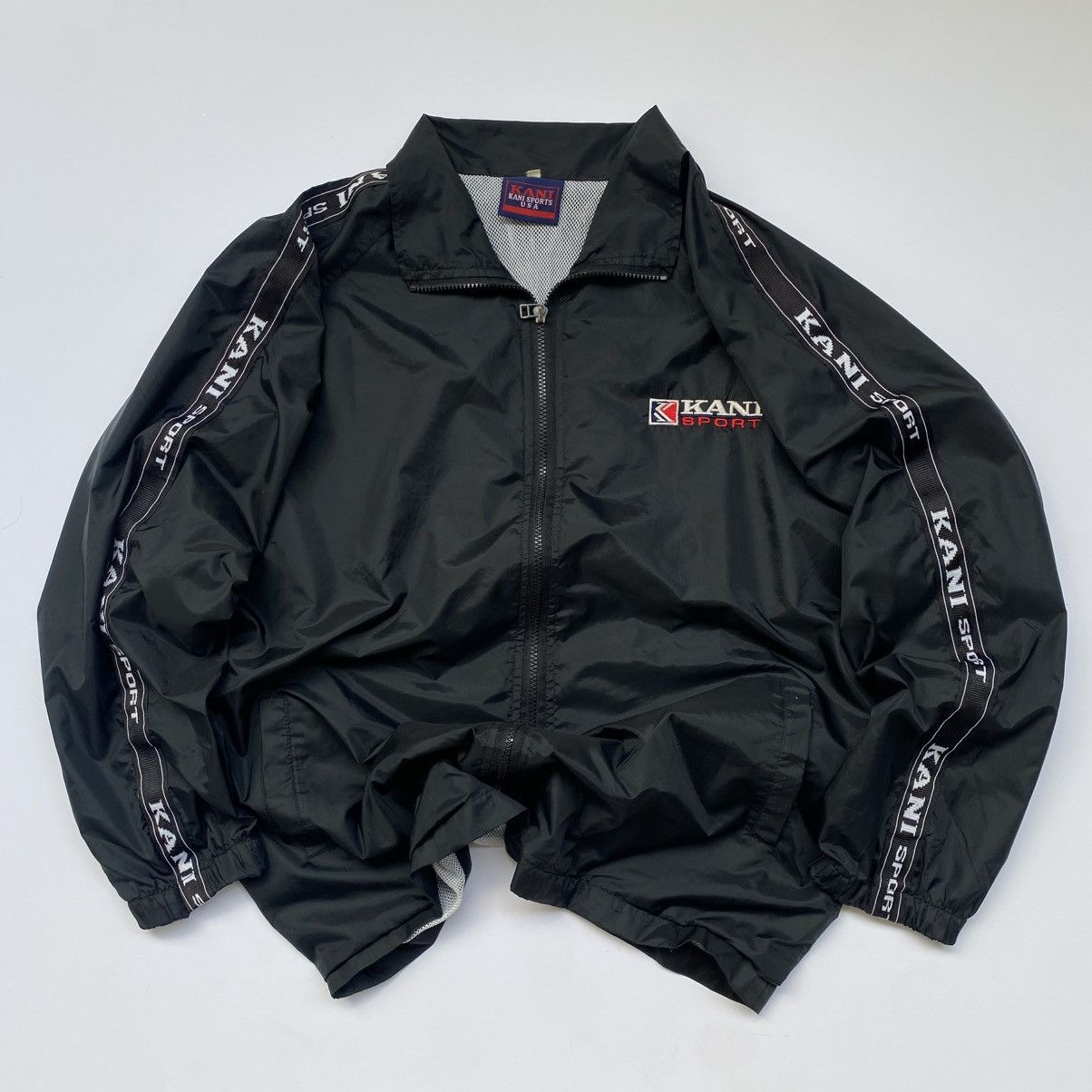 Karl Kani × Sean John 1990s-Karl Kani Sports USA Windbreaker Jacket Size US L / EU 52-54 / 3 - 2 Thumbnail