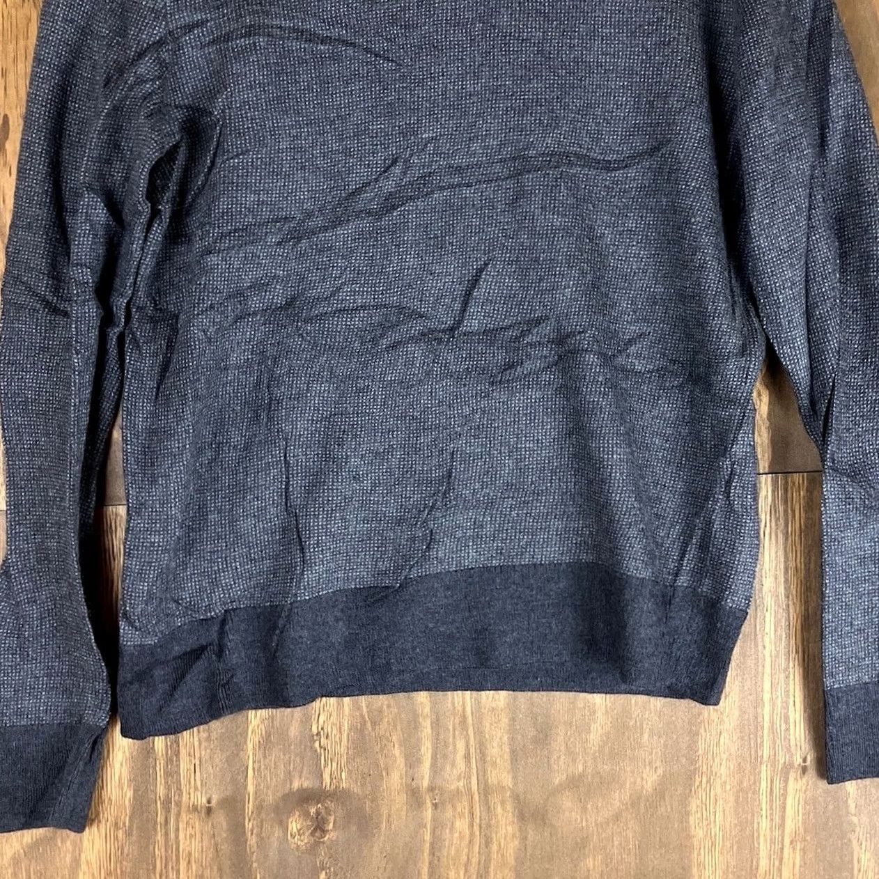 Banana Republic Banana Republic Mens Sweater Black Crew Neck 100% Italian Extra Fine Merino Wool M Knit Pullover Casual Business Workwear Size US M / EU 48-50 / 2 - 3 Thumbnail