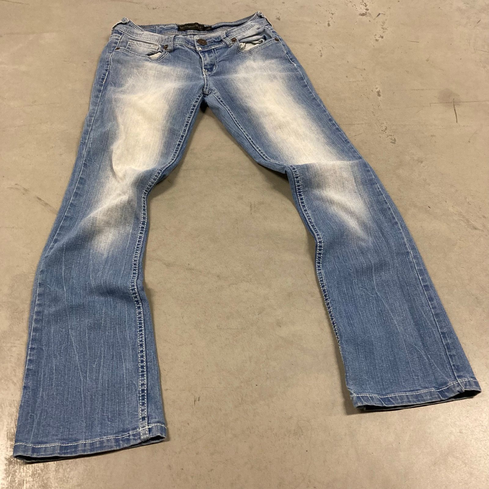 Vintage × rue21 Y2K rue 21 low rise bootcut Jeans 30x30 Size US 30 / EU 46 - 1 Thumbnail