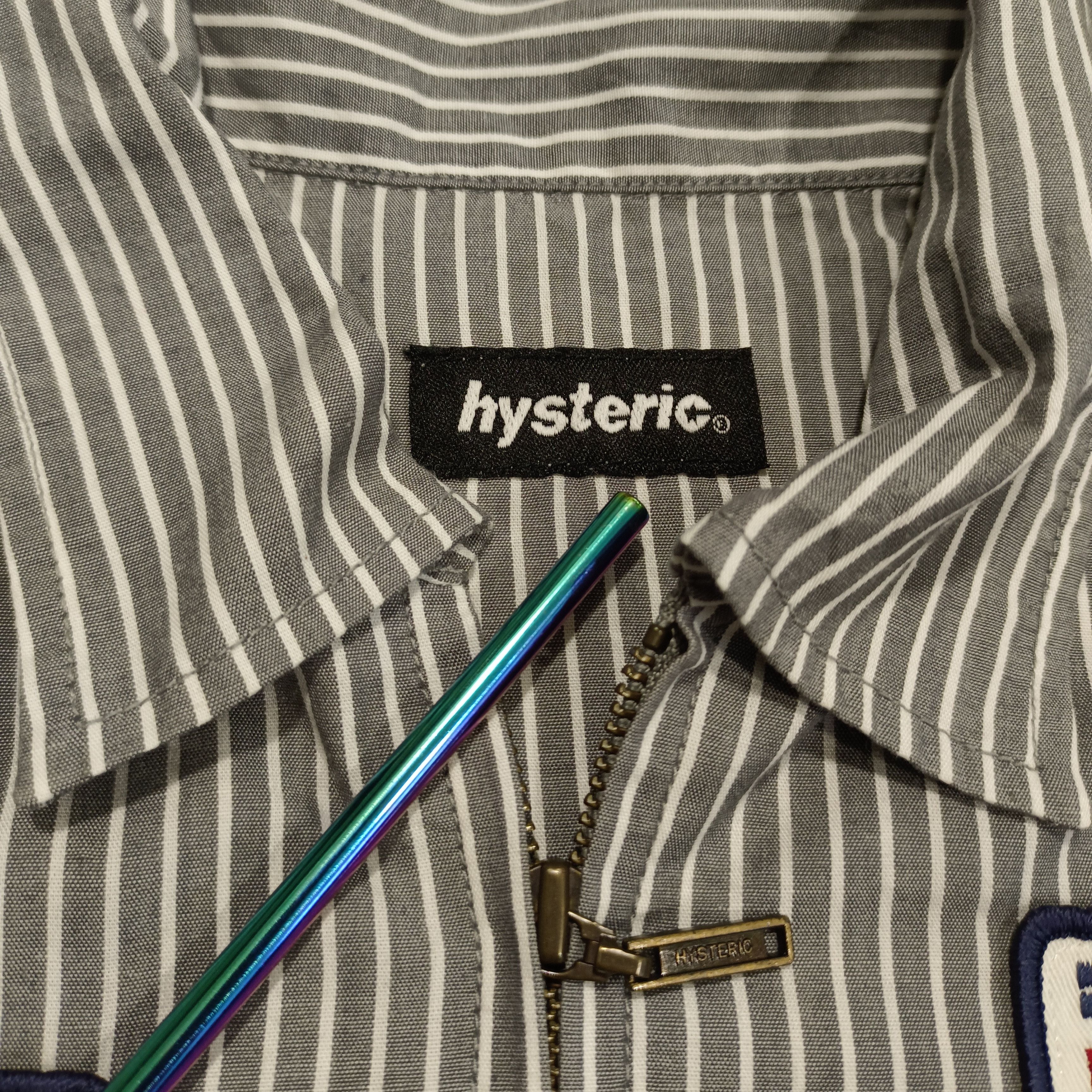 Hysteric Glamour × Japanese Brand × Vintage 90's Hysteric Glamour Mechanic Zip-Up - L Size US XS / EU 42 / 0 - 5 Thumbnail