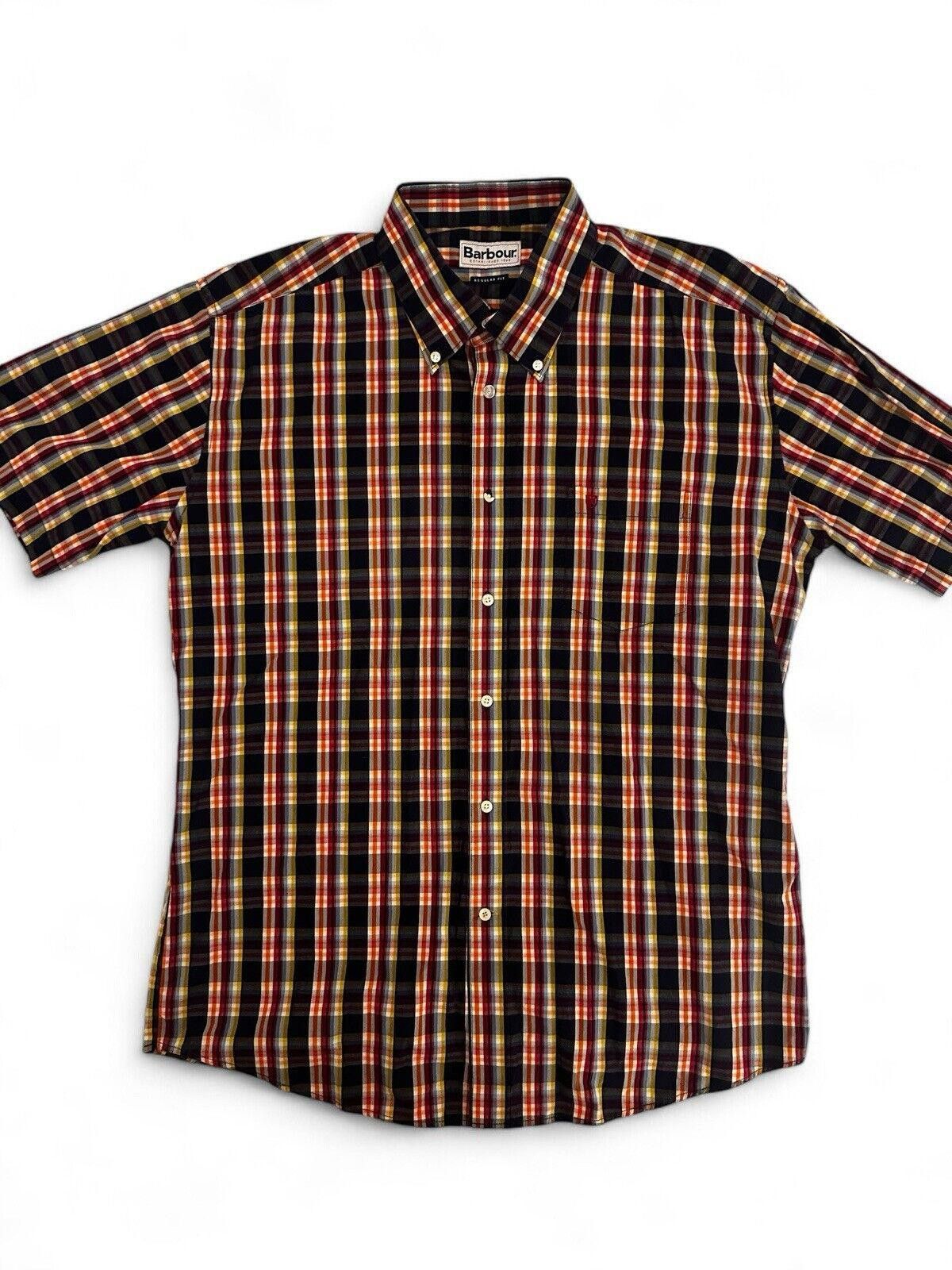 Designer Men’s Barbour Regular Fit Checkered Shirt Medium Size US M / EU 48-50 / 2 - 1 Thumbnail