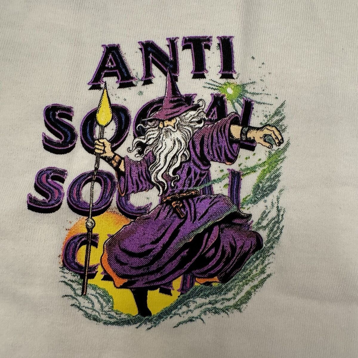 Anti Social Social Club Anti Social Social Club Sleave Wizard Tee Size US XL / EU 56 / 4 - 5 Thumbnail