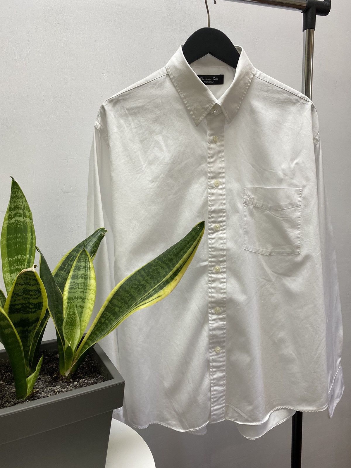 Other Vintage Christian Dior Monsieur Button Up Shirt Size US XL / EU 56 / 4 - 3 Thumbnail