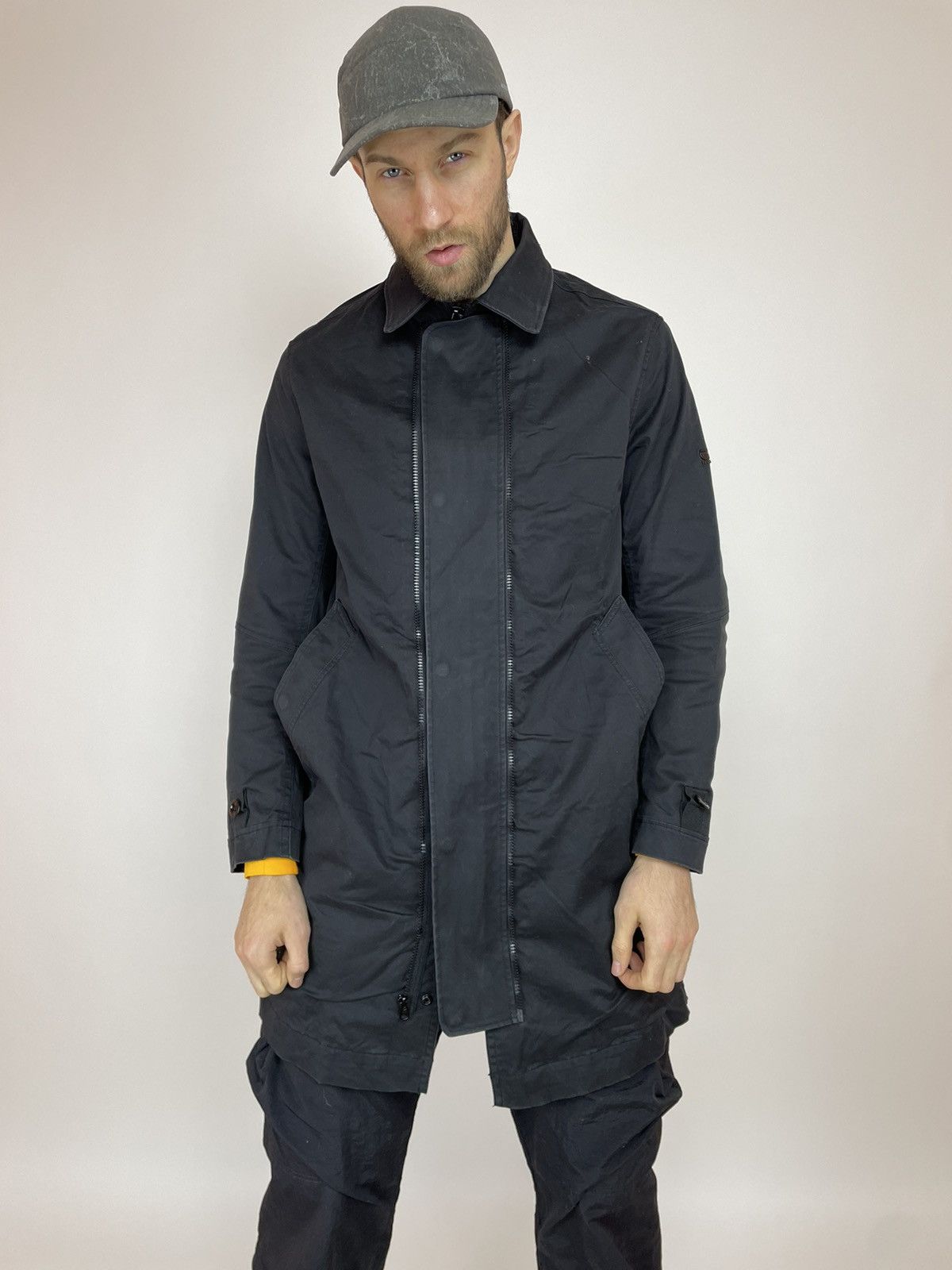 G-Star G-star RAW DELINE QUILTED TS TRENCH Coat stone island style Size US L / EU 52-54 / 3 - 14 Thumbnail