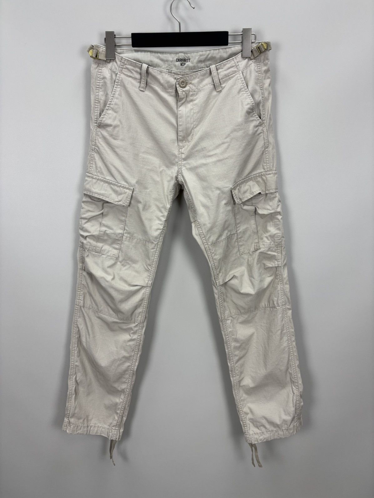 Carhartt Mens cargo pants Carhartt Size 31x32 Color Beige Size US 31 - 2 Thumbnail