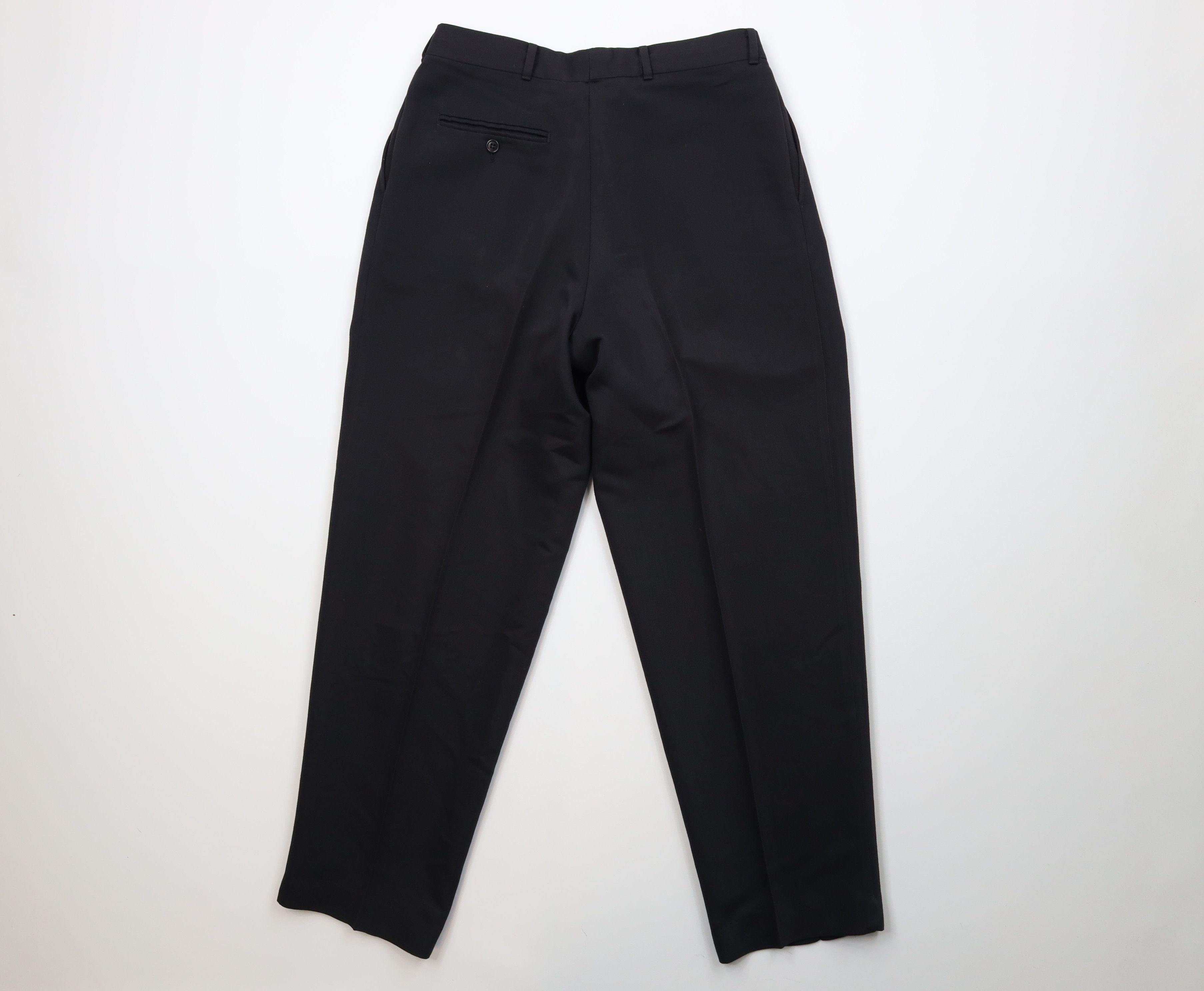Vintage Vintage 90s Streetwear Gabardine Blend Chino Pants Black USA Size US 30 / EU 46 - 10 Thumbnail