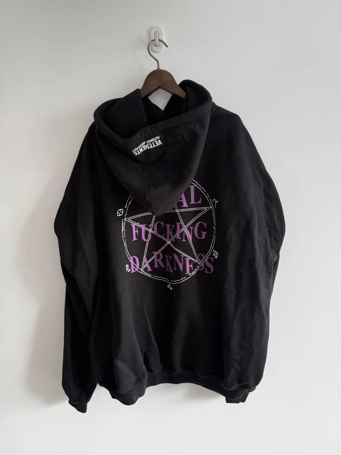 Vetements Vetements Total Fucking Darkness Hoodie Size US L / EU 52-54 / 3 - 2 Thumbnail
