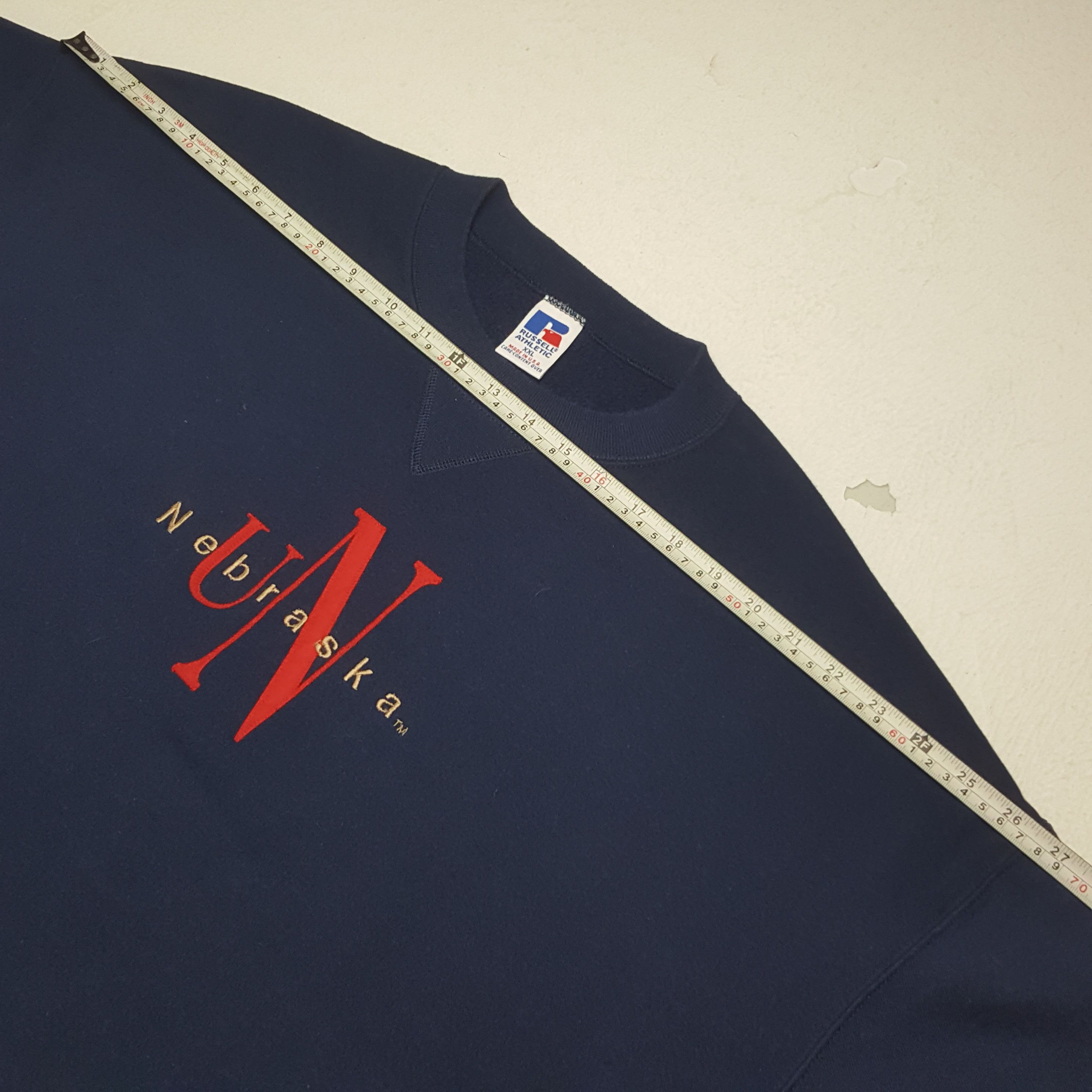 NFL × Russell Athletic × Vintage Vintage Nebraska American Football NFL Team Sweatshirt Size US XL / EU 56 / 4 - 5 Thumbnail