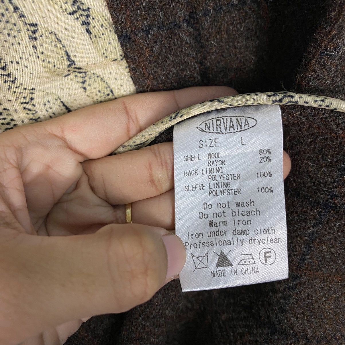 Japanese Brand Vintage Wool Jacket Tartan Blaket Nirvana Issey Miyake Size US L / EU 52-54 / 3 - 19 Thumbnail