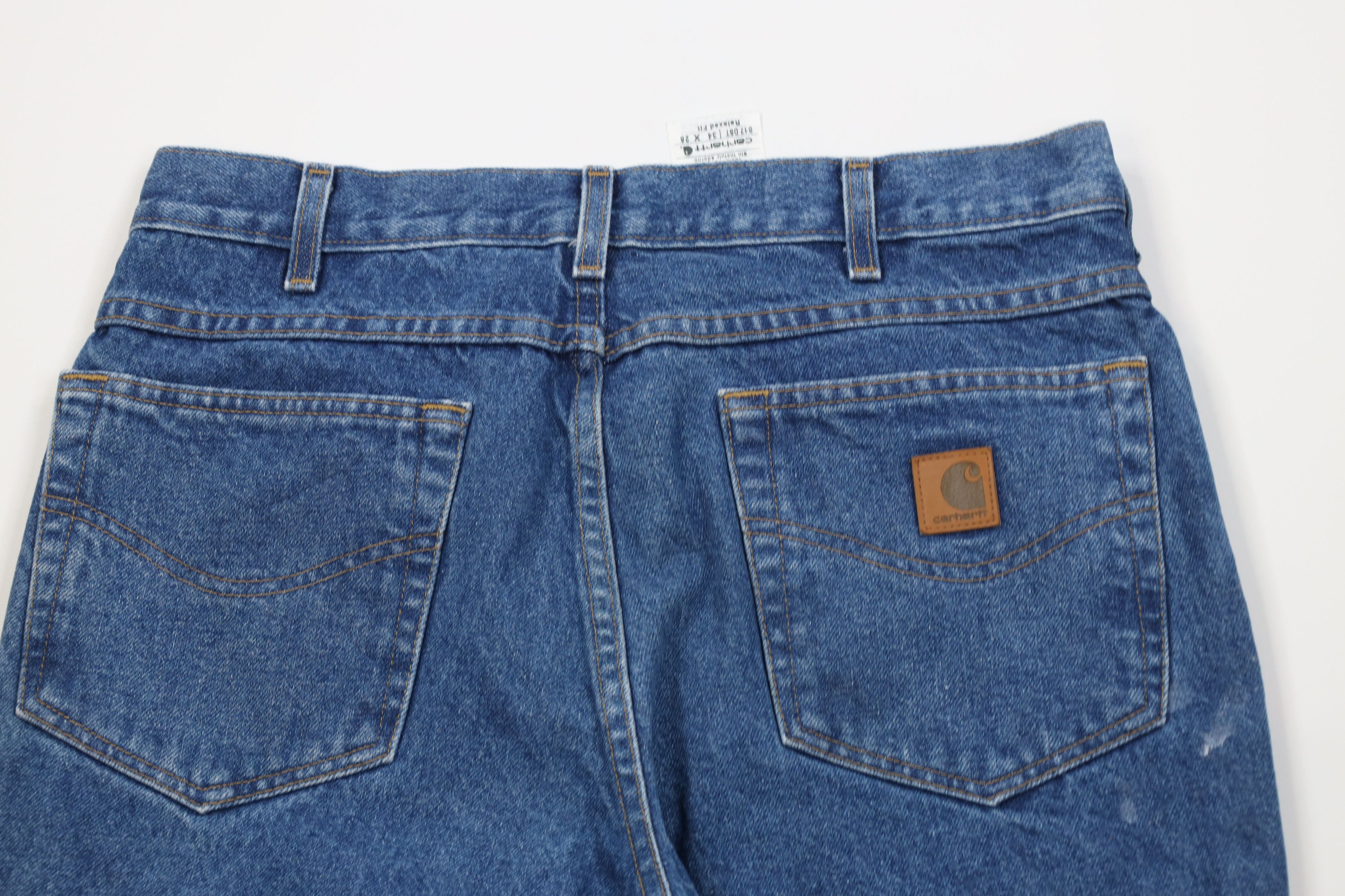 Carhartt Vintage Y2K Carhartt Relaxed Fit Straight Leg Denim Jeans Size US 34 / EU 50 - 13 Thumbnail