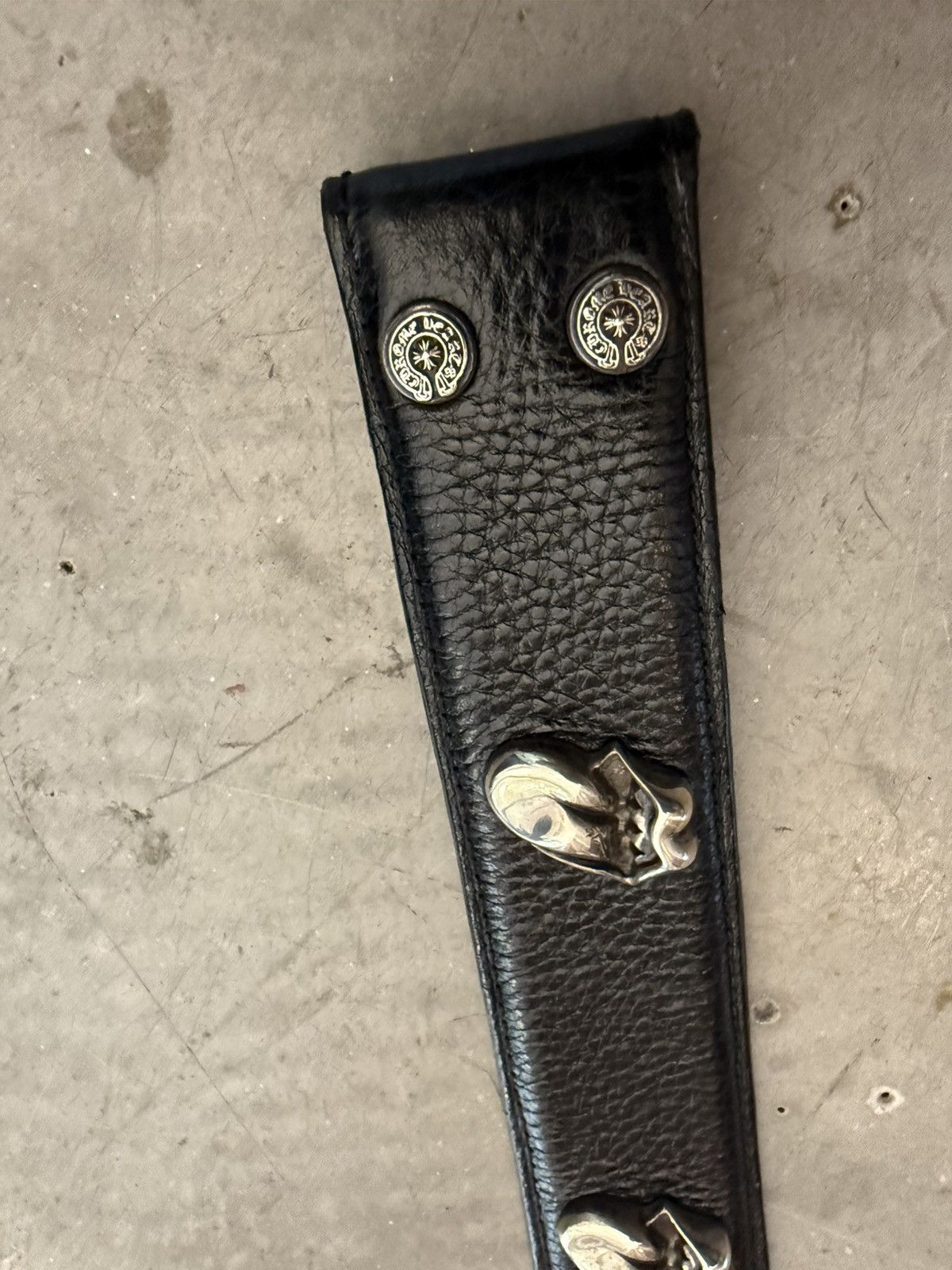 Chrome Hearts Chrome Hearts Rolling Stones Belt Size 38 - 23 Thumbnail