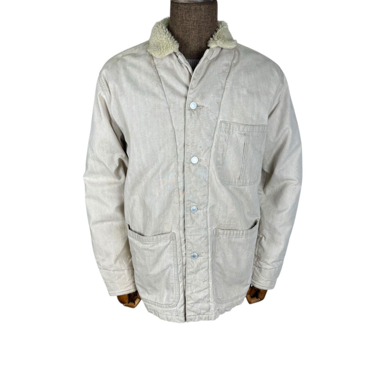 Good Enough ☀️GDEH HIROSHI FUJIWARA CHORE SHERPA JACKET Size US M / EU 48-50 / 2 - 1 Thumbnail