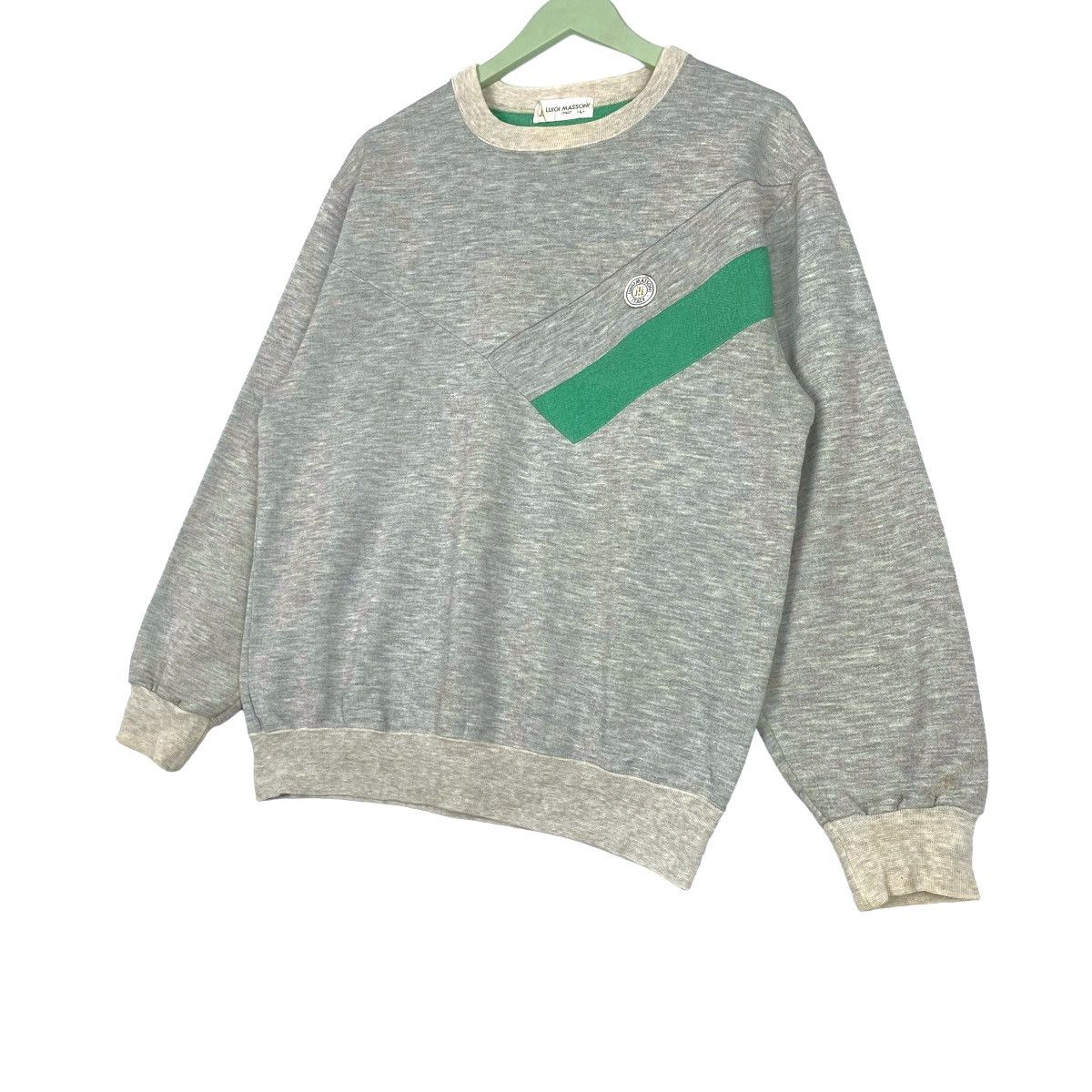 Vintage Vintage Luigi Massoni Small Embroided Crewneck Sweatshirt Size US L / EU 52-54 / 3 - 2 Thumbnail
