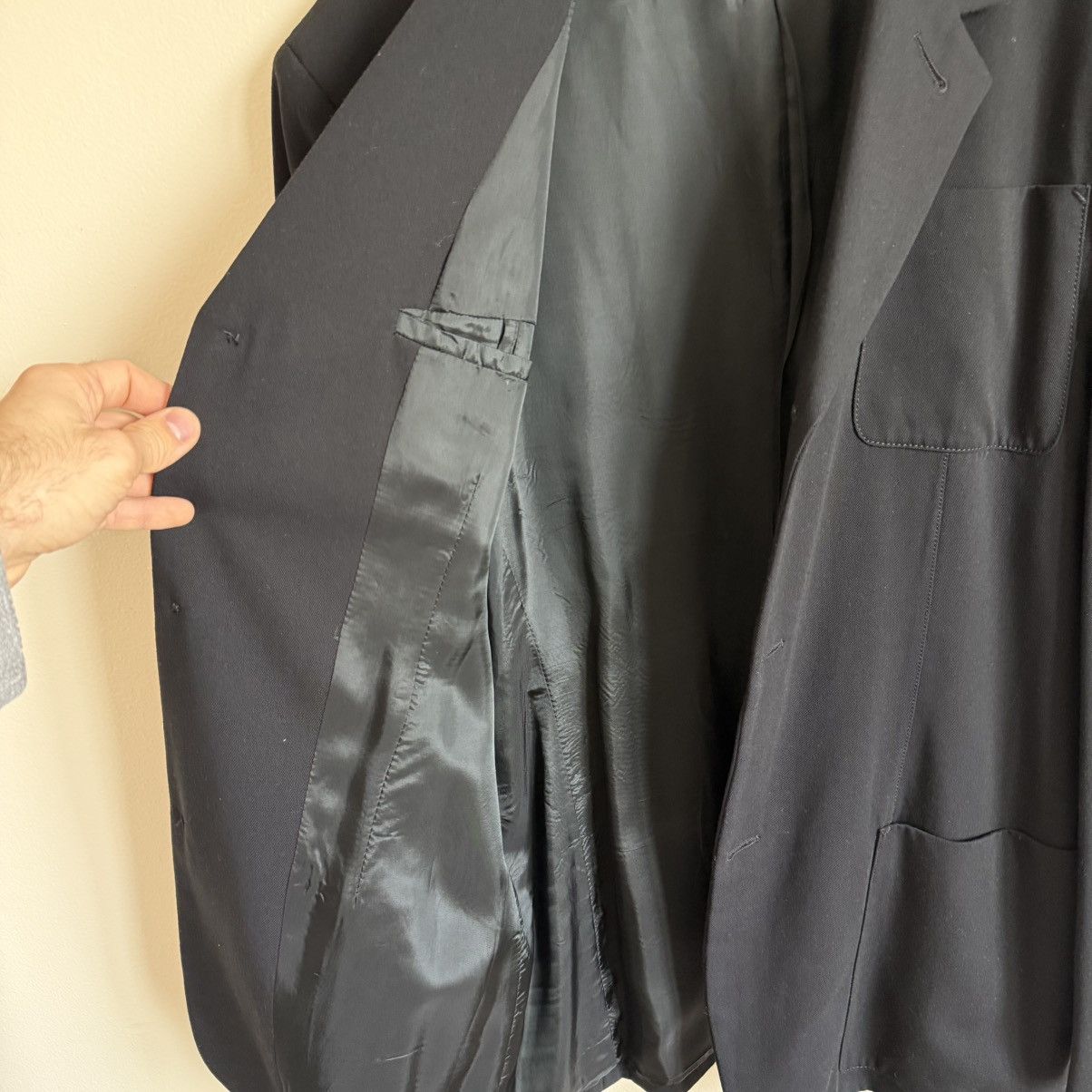 Jean Paul Gaultier Vintage 80’s Junior Gaultier by Gibo Men’s Blazer Size 52 Size 42S - 8 Thumbnail