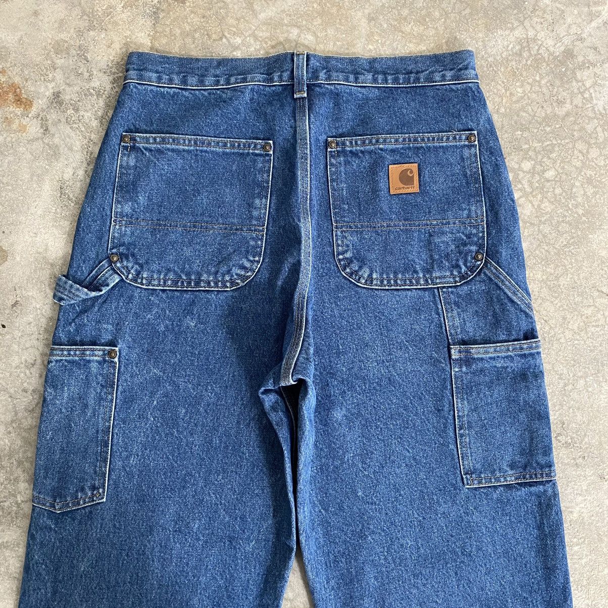 Carhartt Vintage Carhartt Double Knee Carpenter Denim Jeans Size US 31 - 17 Thumbnail