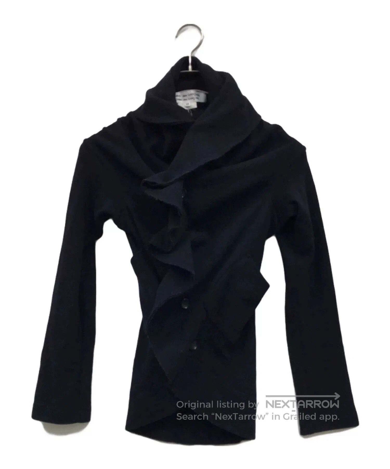 Comme des Garcons COMME des GARCONS Deformed Cut Knit Coat. Size XS / US 0-2 / IT 36-38 - 1 Thumbnail