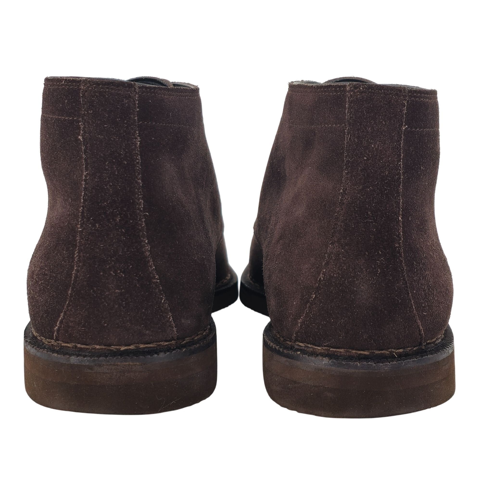 Sutor Mantellassi $500 Sutor Mantellassi Italian Mens 11 Brown Suede Leather Size US 11 / EU 44 - 13 Thumbnail