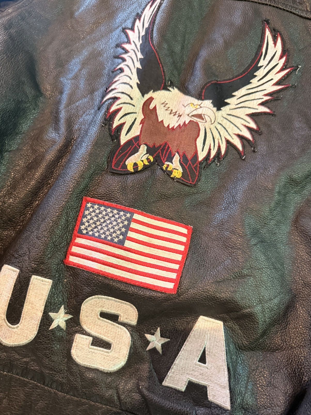 Vintage VINTAGE motorcycle USA jacket bomber Size US M / EU 48-50 / 2 - 3 Thumbnail