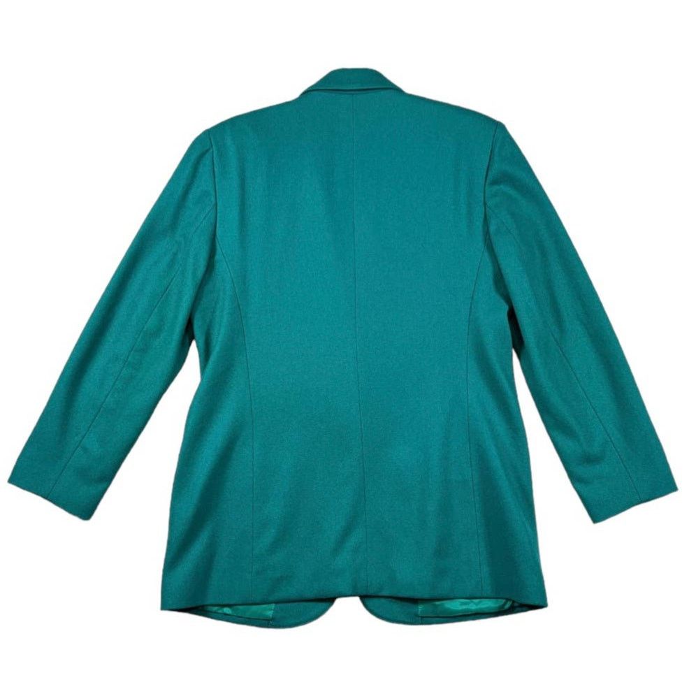 NBDN Nobrandedon Requirements Suit Blazer in Green | Size 10 Size L / US 10 / IT 46 - 2 Thumbnail
