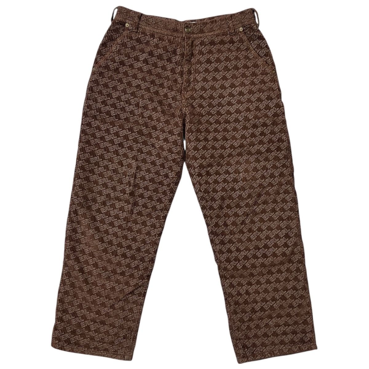 ERL ERL Corduroy Embossed Set-Up Brown Track Jacket & Pants Size US M / EU 48-50 / 2 - 12 Thumbnail