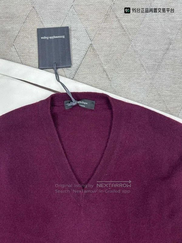 Ermenegildo Zegna Zegna Pure Cashmere Classic Unisex Sweater. Size US M / EU 48-50 / 2 - 6 Thumbnail