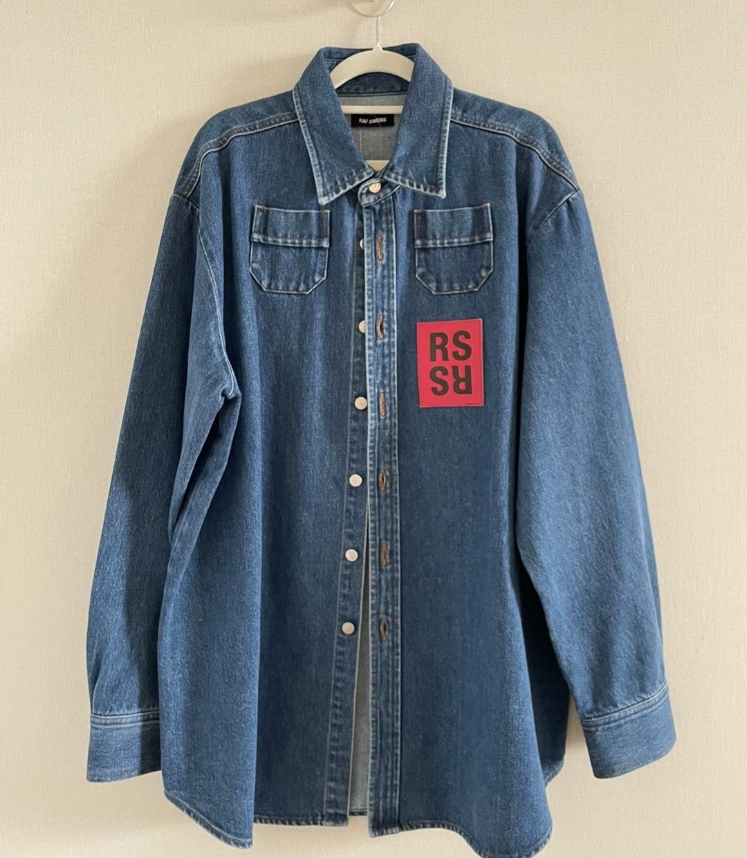Raf Simons Raf Simons oversize denim shirt. Size US L / EU 52-54 / 3 - 1 Thumbnail