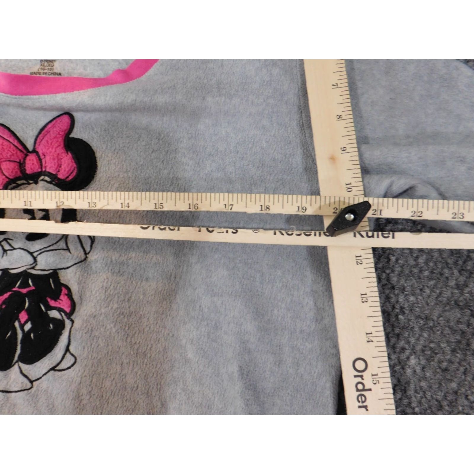 Disney Minnie Mouse Dana Scott Womens Sweater XL Gray Crew Neck Pullover Raglan Sleeve Acrylic Knit Logo Geometric Classic Vintage No Size XL / US 12-14 / IT 48-50 - 7 Thumbnail