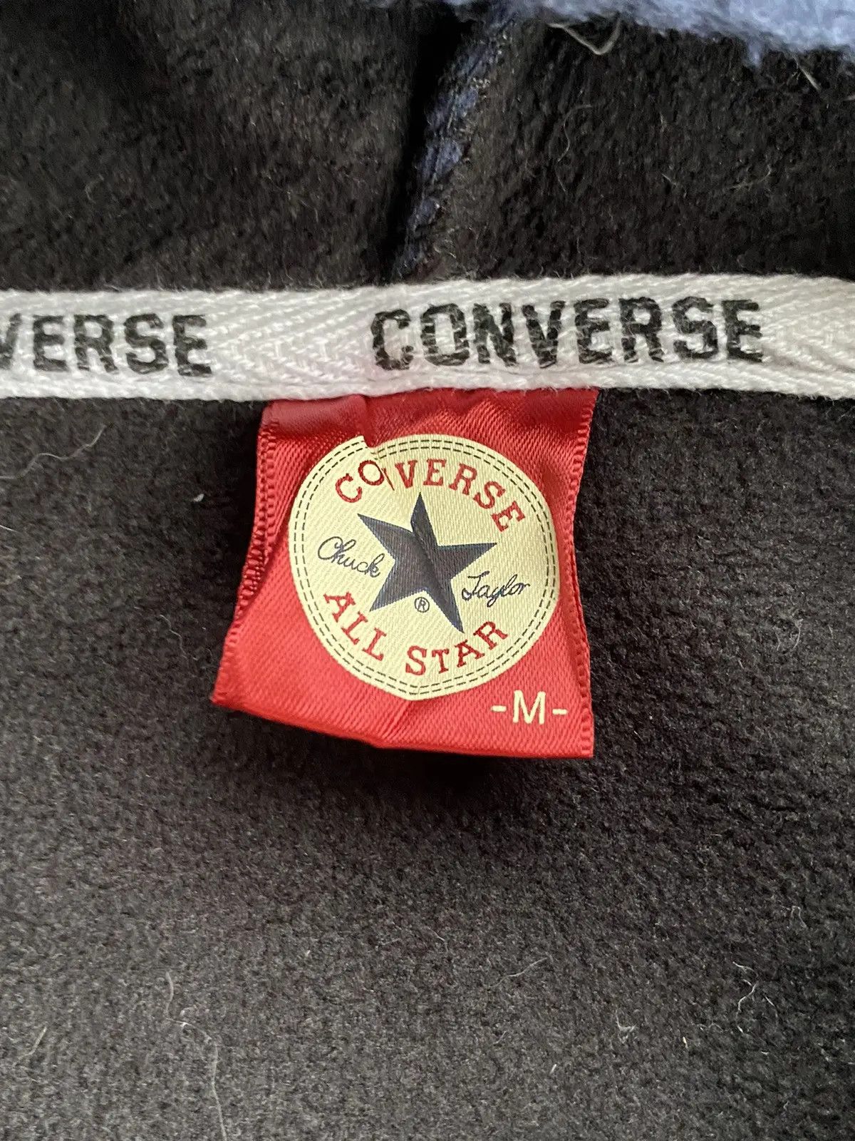 Converse × Vintage Vtg Converse Hoodie Fleece Size US M / EU 48-50 / 2 - 6 Thumbnail