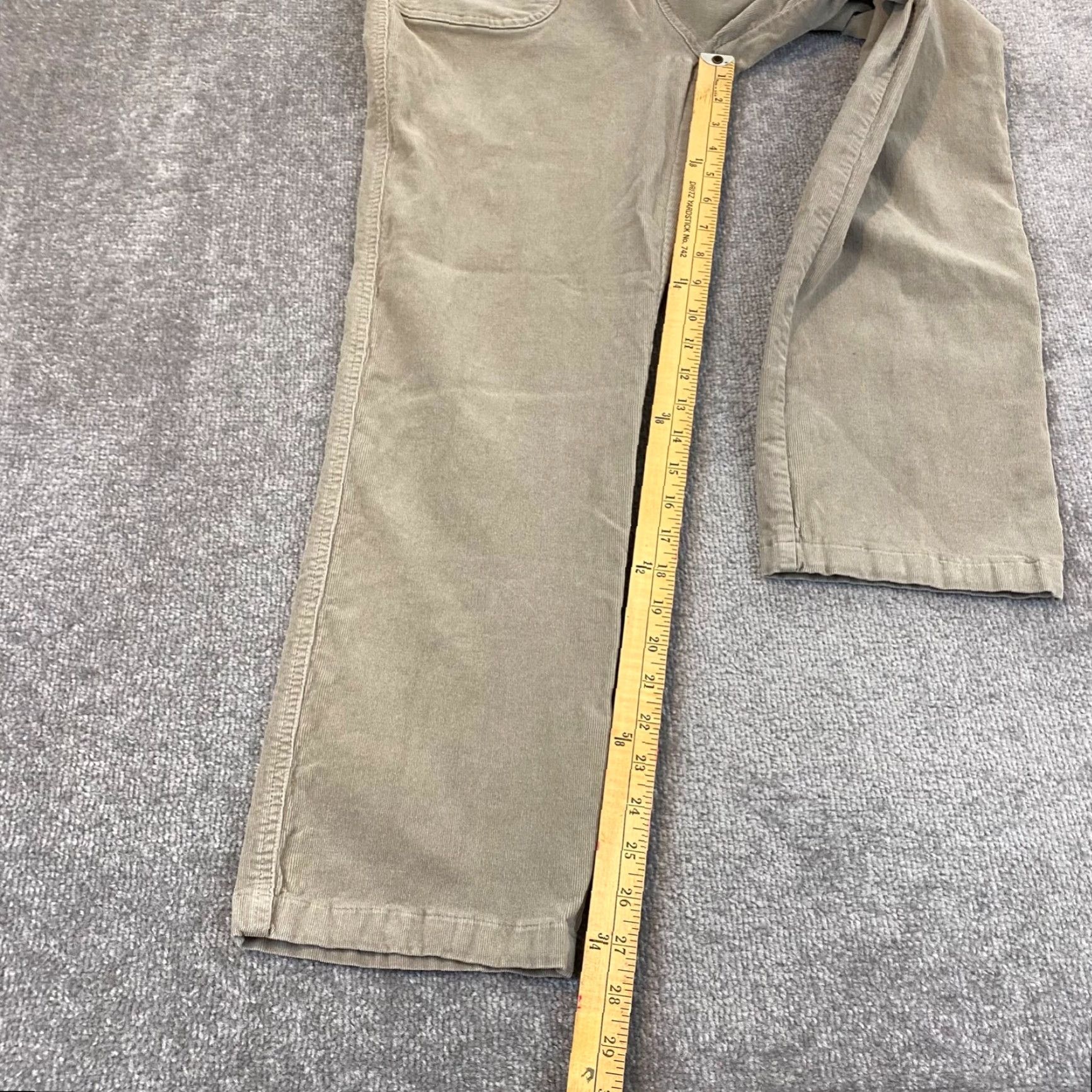 Vintage Kuhl Pants Women 14 Reg Straight Khaki Brown Tan Hiking Trail Everyday (34x28) Size 36" / US 14 / IT 50 - 4 Thumbnail