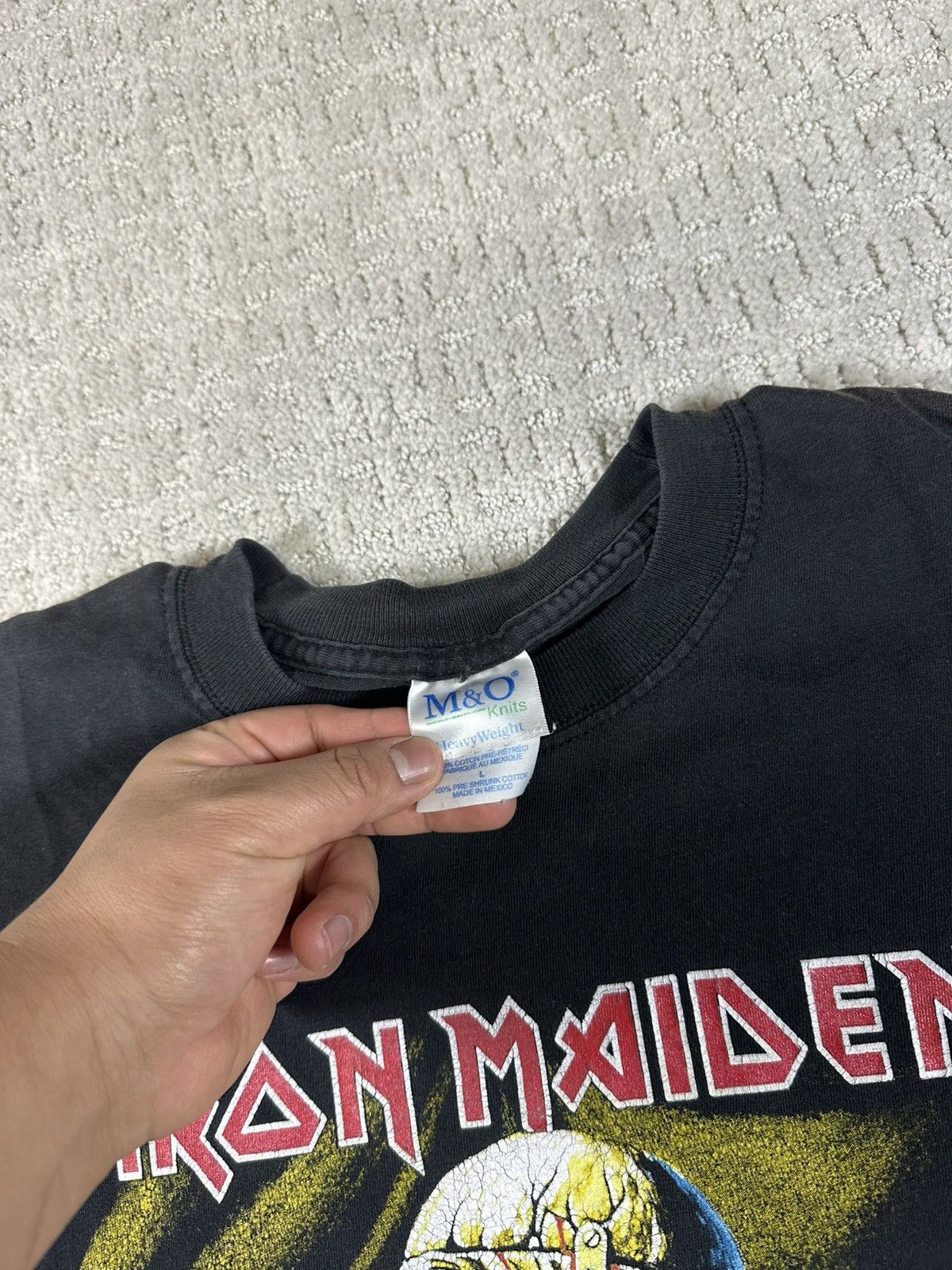 Band Tees Vintage Iron Maiden Band T-Shirt Size US L / EU 52-54 / 3 - 4 Thumbnail