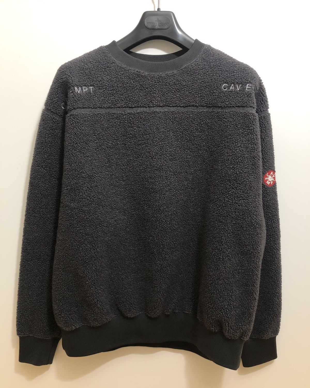 SS16' C.E FLEECE CREW NECK CHARCOAL