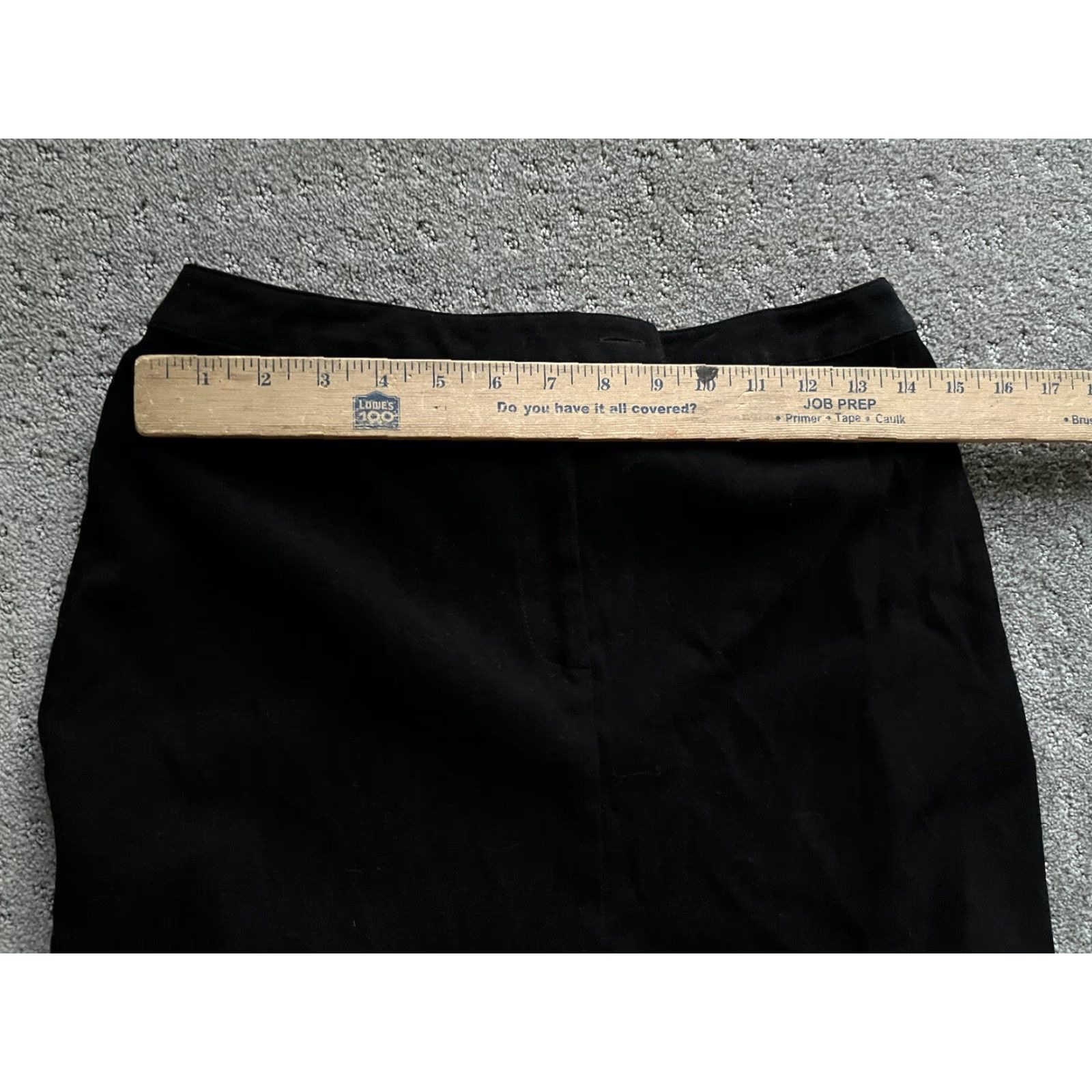 Express Express Skirt Women Solid Black Polyester Blend 7/8 Size 7/8 Casual Knit Lined Womens Size 28" / US 6 / IT 42 - 4 Thumbnail